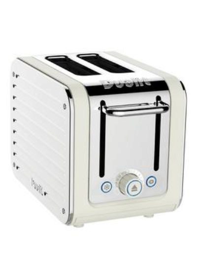 Dualit Architect 2 Slice Toaster - Canvas White Dualit Architect 2 Slice Toaster - Canvas White